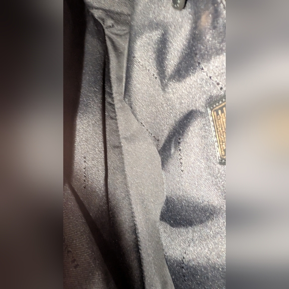 COACH Color Block Exotics Swagger Carryall LI/Black Satchel Black Multi NWT - Picture 5 of 12